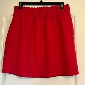 J Crew Mercantile Elastic Waist Skirt